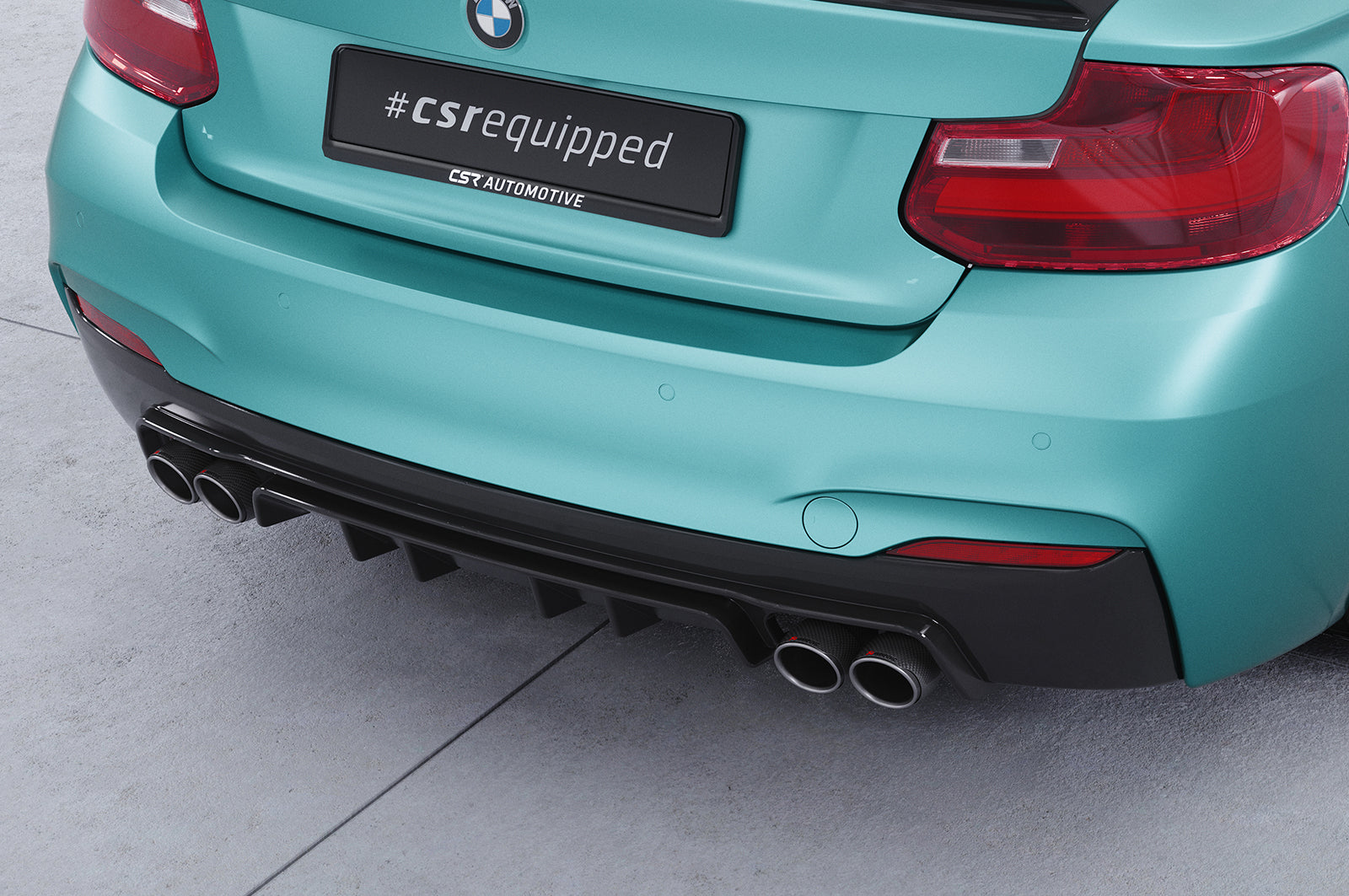 Diffusor | Heckansatz mit ABE für BMW 2er F22 / F23 M-Paket HA306