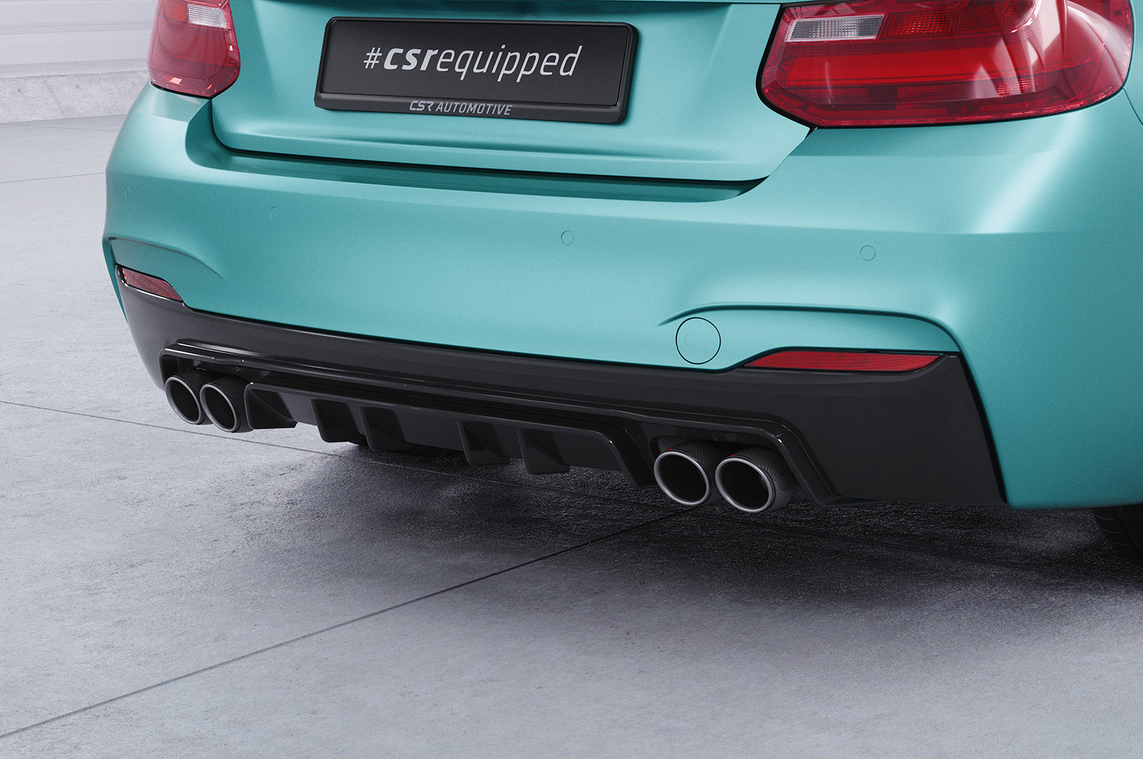 Diffusor | Heckansatz mit ABE für BMW 2er F22 / F23 M-Paket HA306