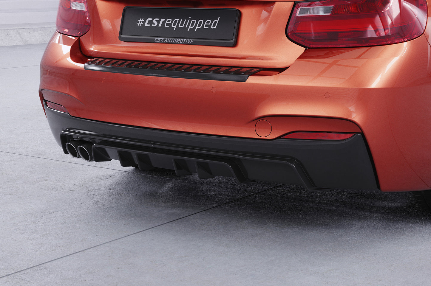 Diffusor | Heckansatz mit ABE für BMW 2er F22 / F23 M-Paket HA307