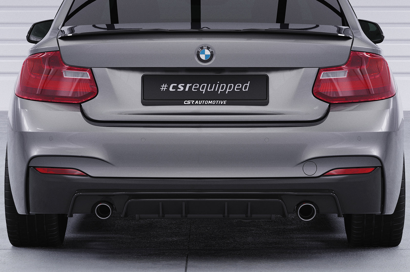 Diffusor | Heckansatz mit ABE für BMW 2er F22 / F23 M-Paket HA308