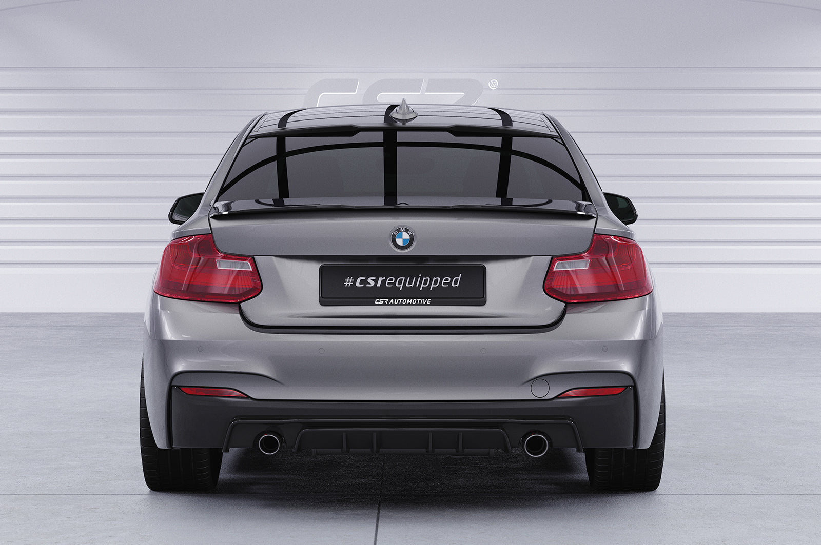 Diffusor | Heckansatz mit ABE für BMW 2er F22 / F23 M-Paket HA308