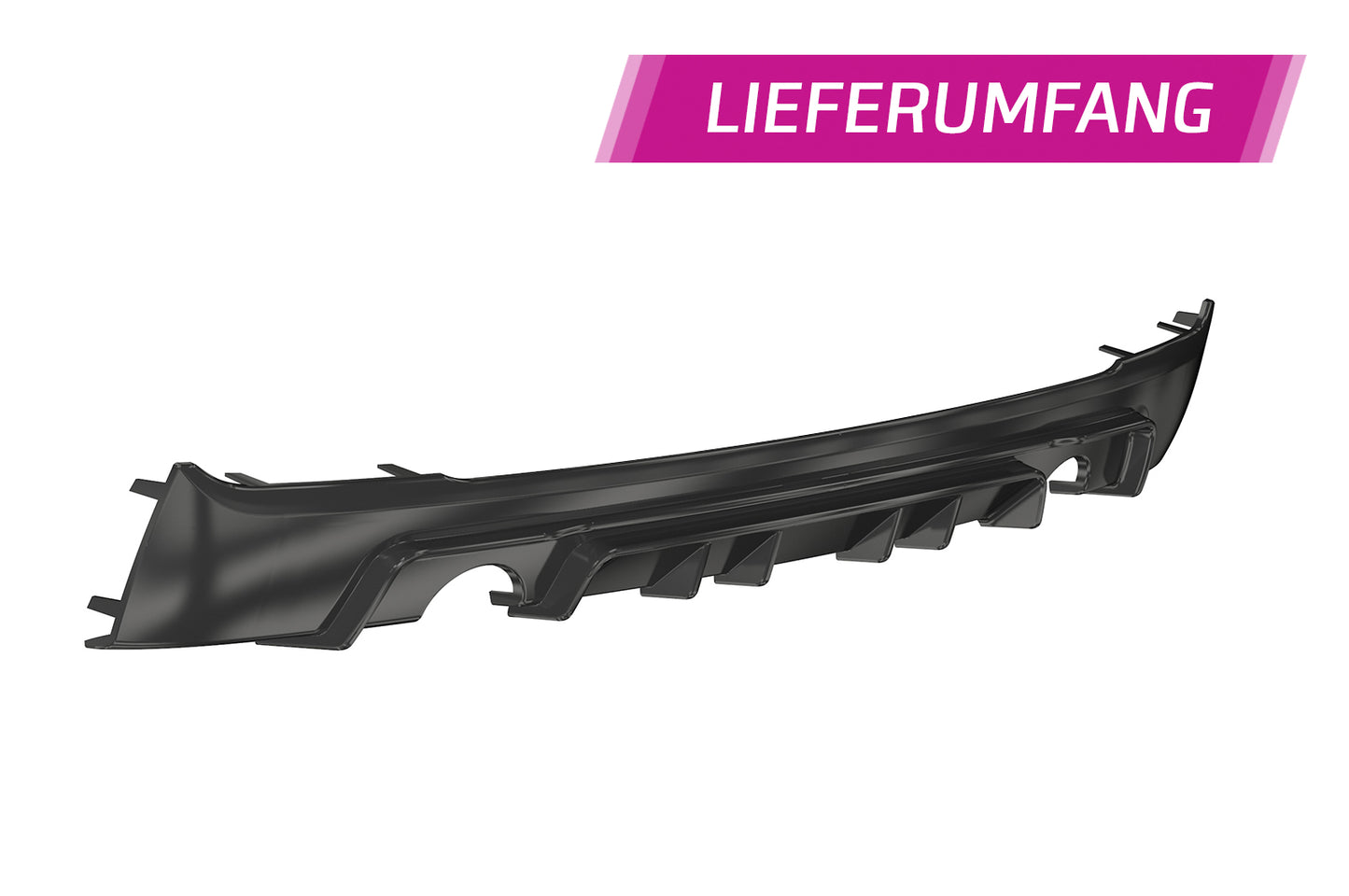 Diffusor | Heckansatz mit ABE für BMW 2er F22 / F23 M-Paket HA308