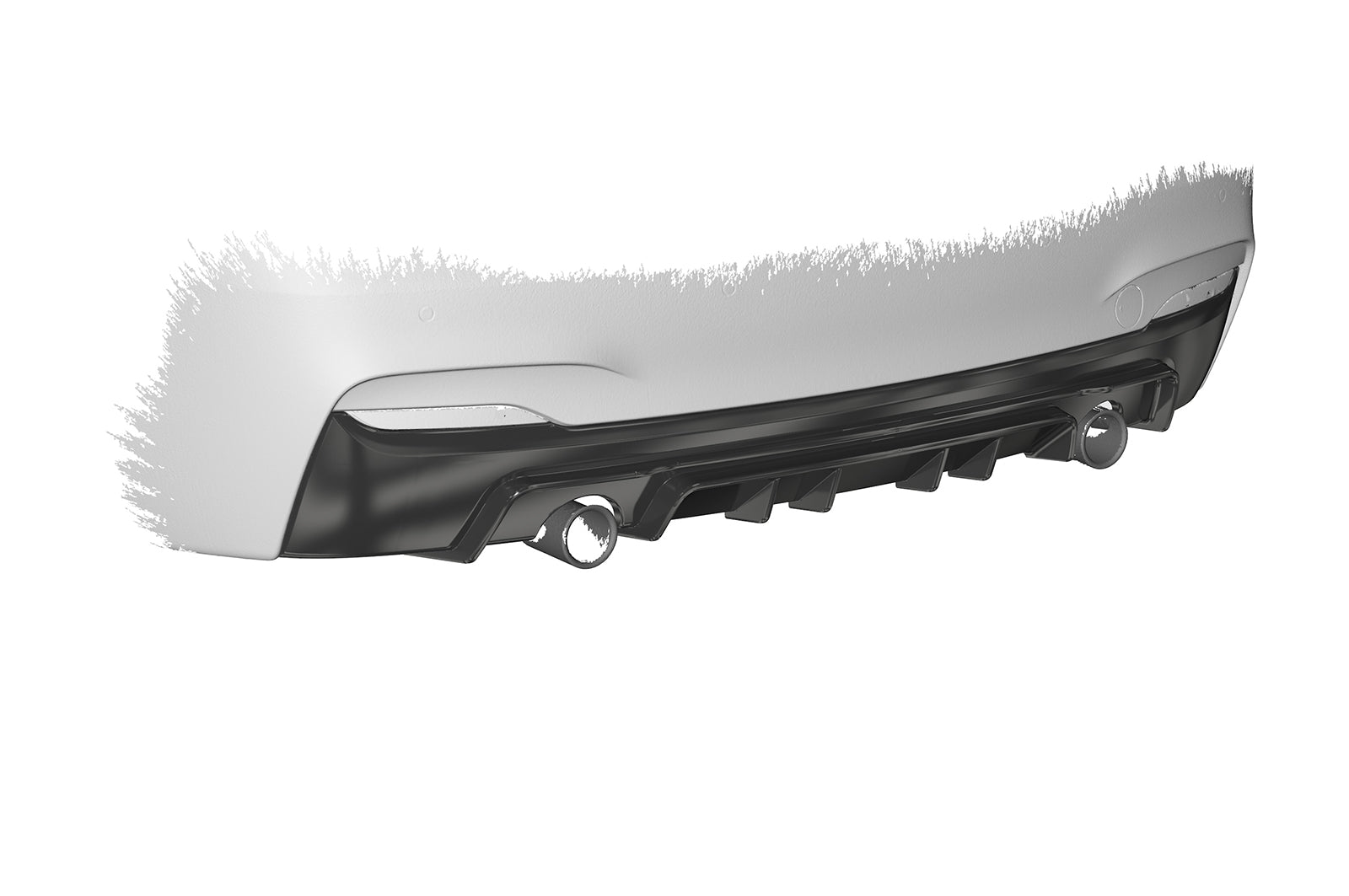 Diffusor | Heckansatz mit ABE für BMW 2er F22 / F23 M-Paket HA308