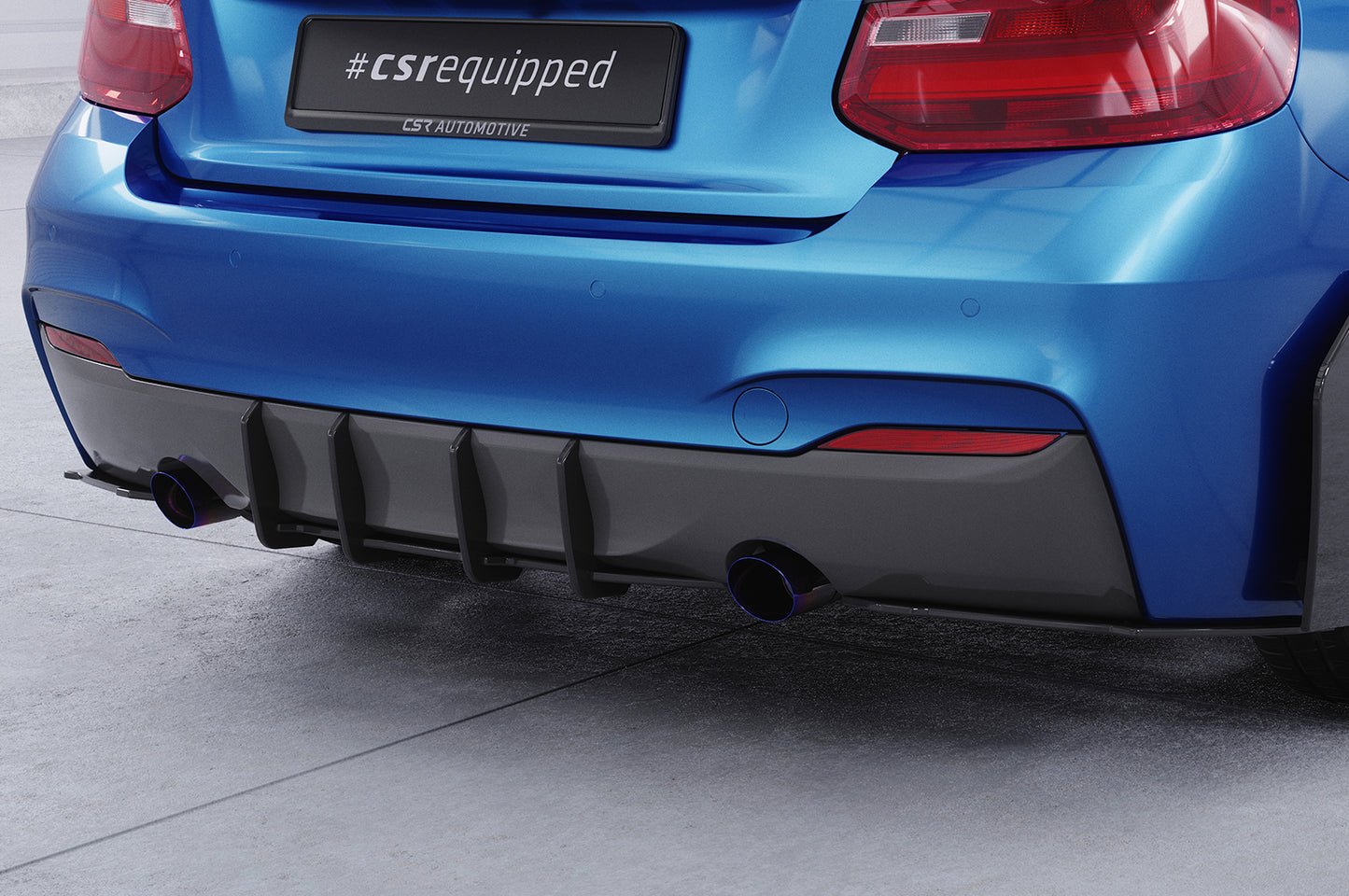 Racing Diffusor | Heckansatz für BMW 2er F22/F23 M-Paket HA320