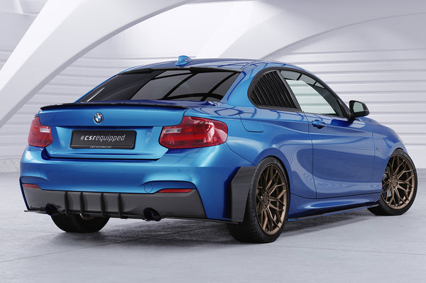 Racing Diffusor | Heckansatz für BMW 2er F22/F23 M-Paket HA320
