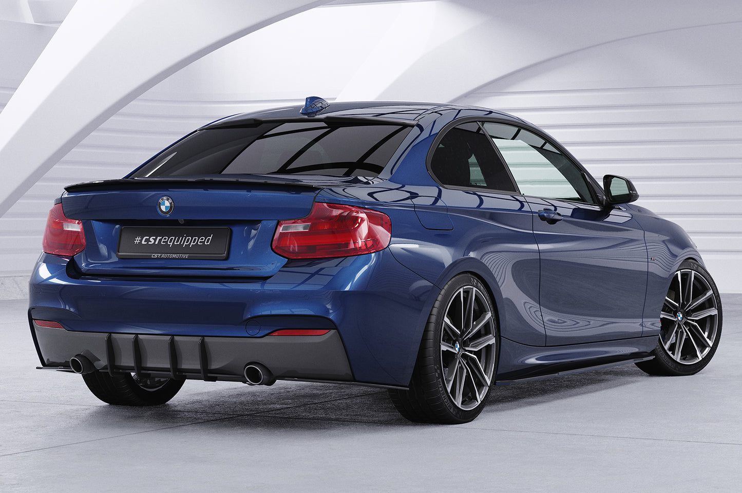 Racing Diffusor | Heckansatz für BMW 2er F22/F23 M-Paket HA371