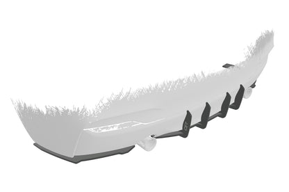 Racing Diffusor | Heckansatz für BMW 2er F22/F23 M-Paket HA371