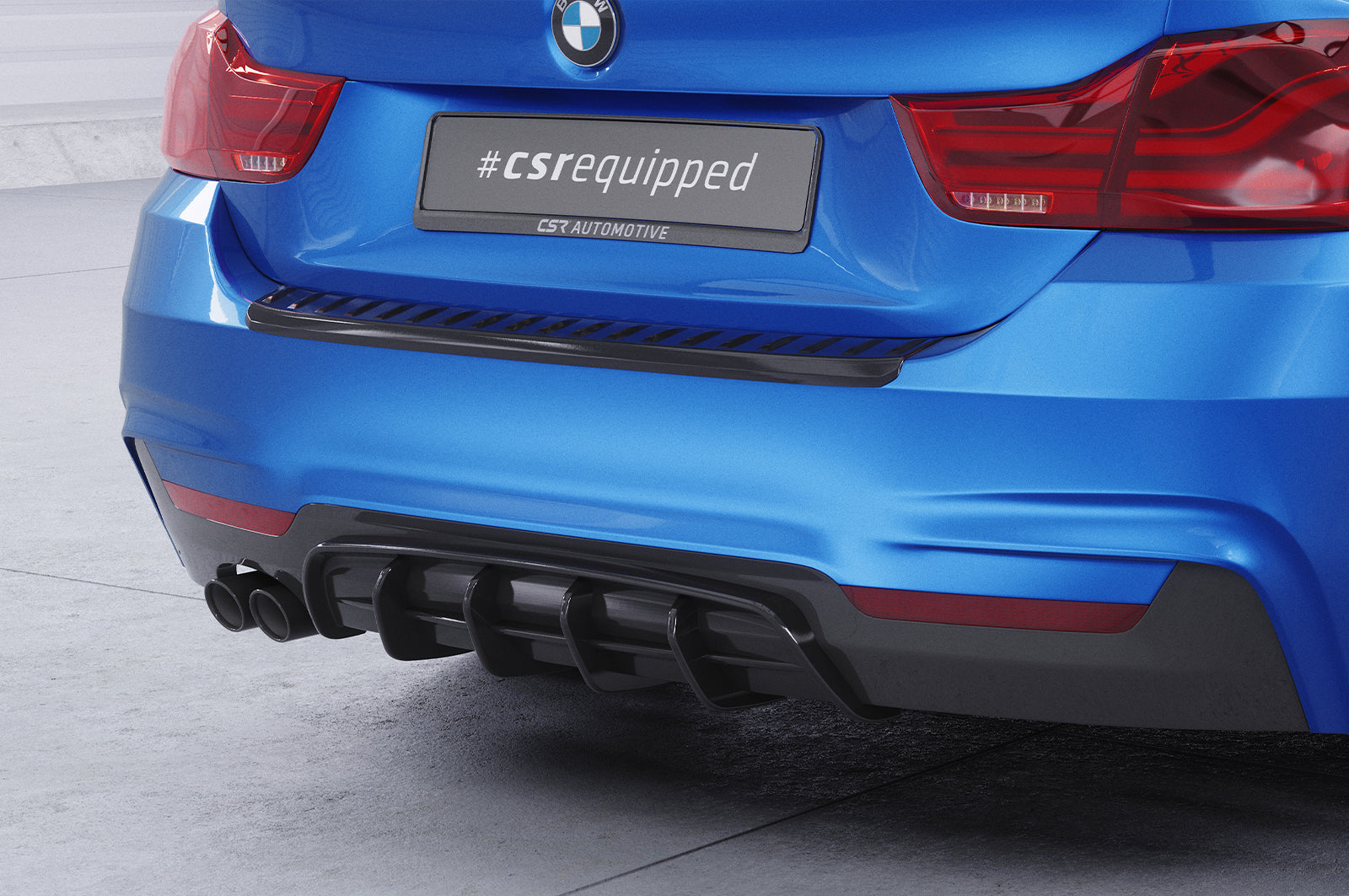 Diffusor | Heckansatz mit ABE für BMW 4er F32 / F33 / F36 HA428