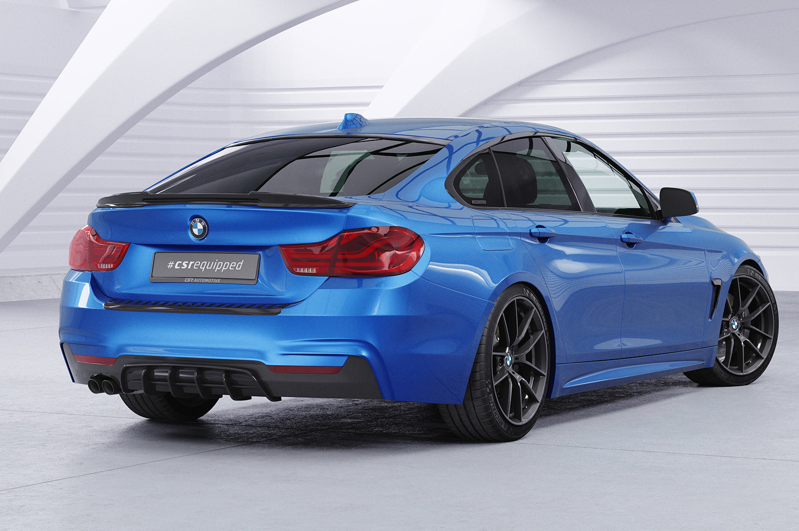 Diffusor | Heckansatz mit ABE für BMW 4er F32 / F33 / F36 HA428