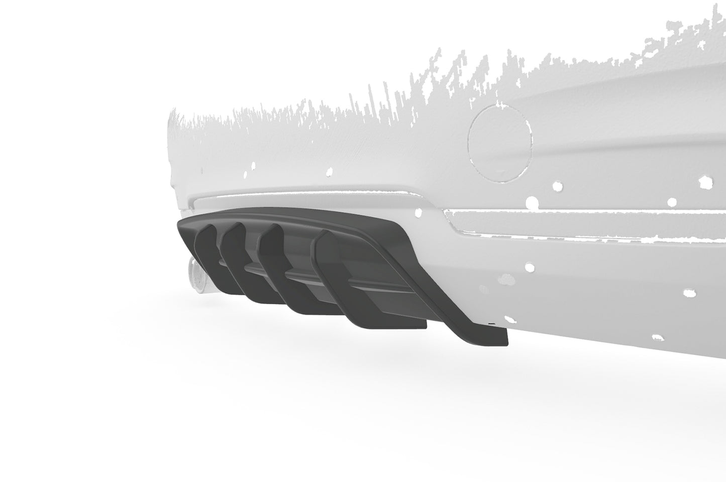 Diffusor | Heckansatz mit ABE für BMW 4er F32 / F33 / F36 HA428