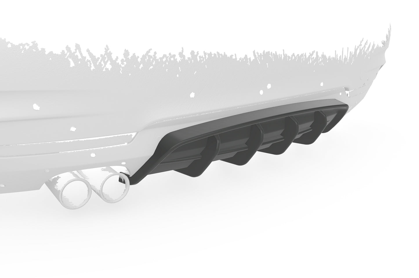 Diffusor | Heckansatz mit ABE für BMW 4er F32 / F33 / F36 HA428