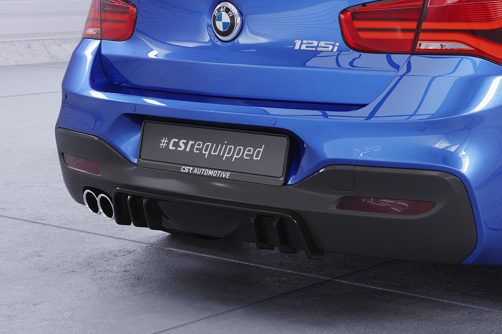 Diffusor | Heckansatz mit ABE für BMW 1er F20 / F21 M-Paket HA432