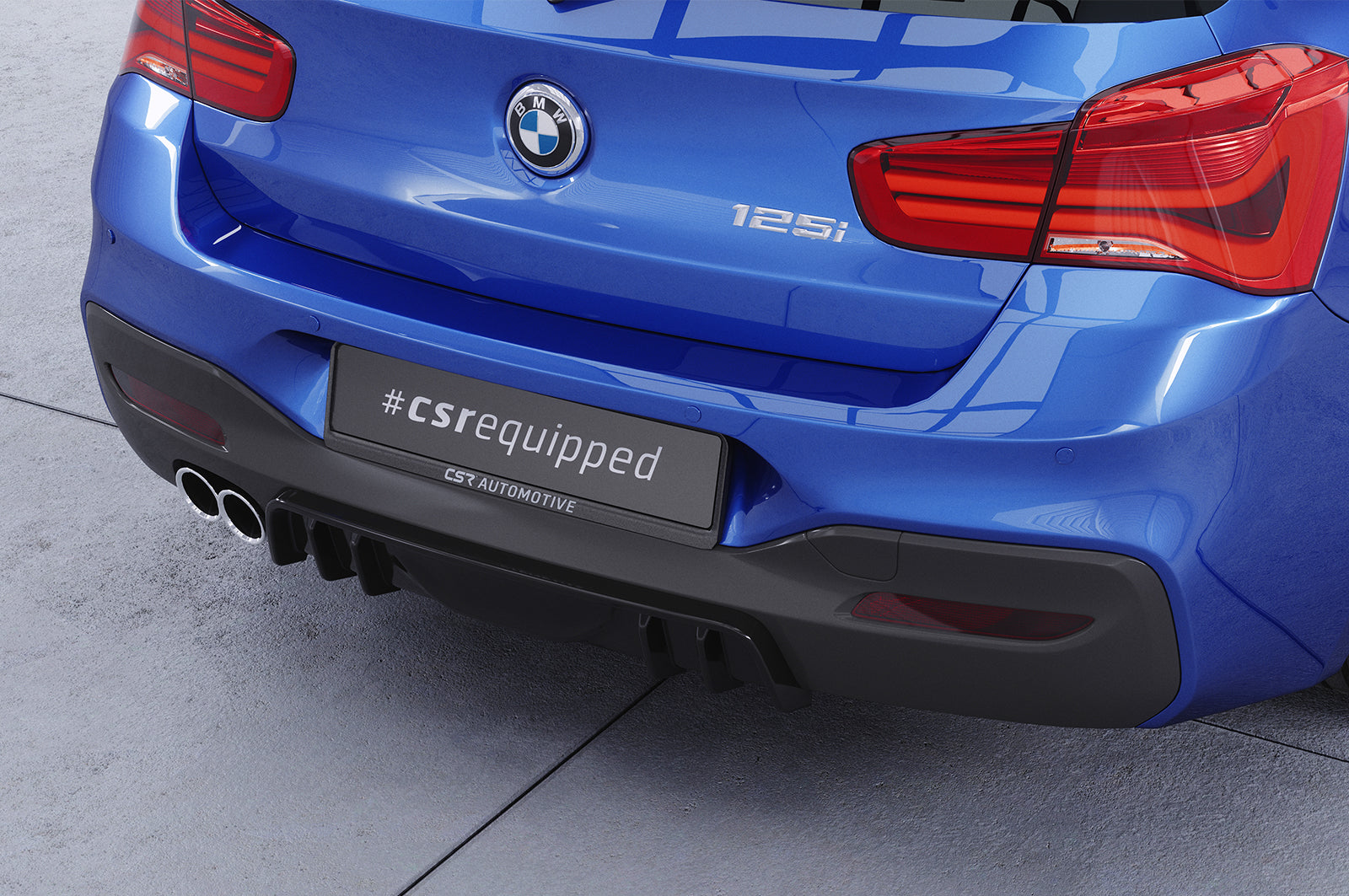 Diffusor | Heckansatz mit ABE für BMW 1er F20 / F21 M-Paket HA432
