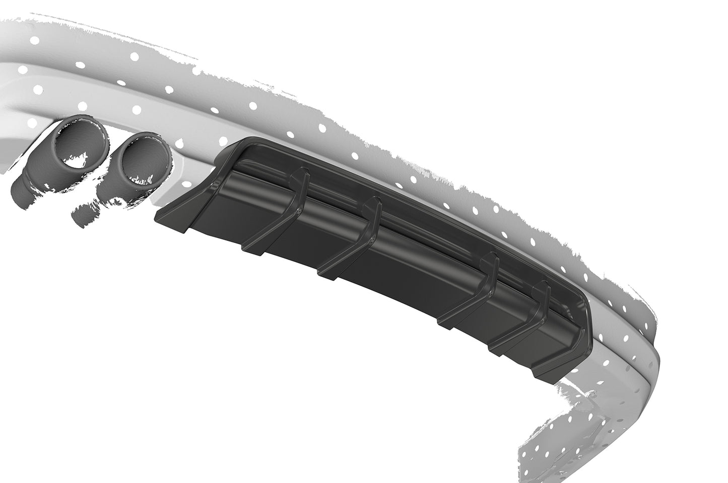 Diffusor | Heckansatz mit ABE für BMW 3er E90 / E91 HA435