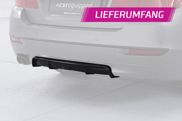Diffusor | Heckansatz mit ABE für BMW 5er F11 HA436