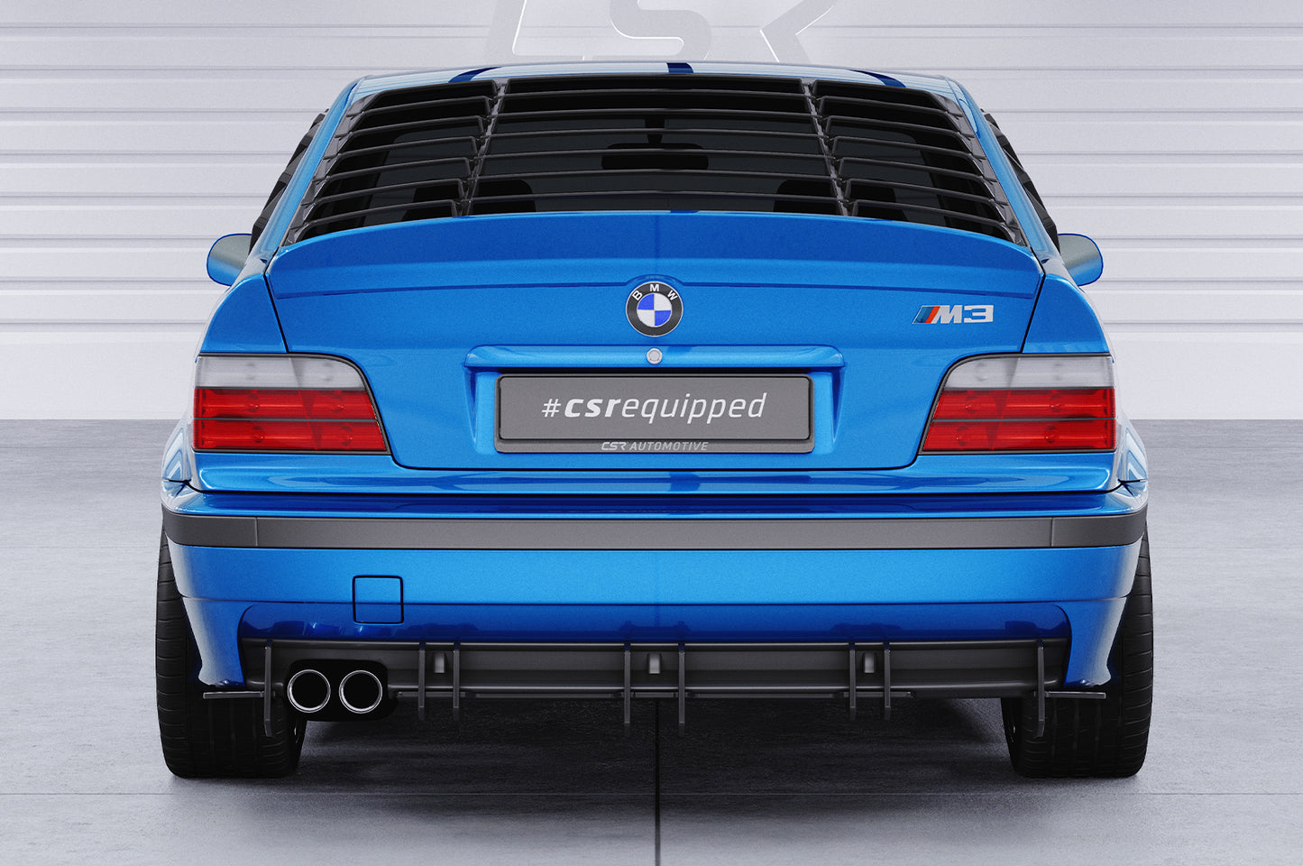 Racing Diffusor | Heckansatz für BMW 3er E36 M-Paket HA438