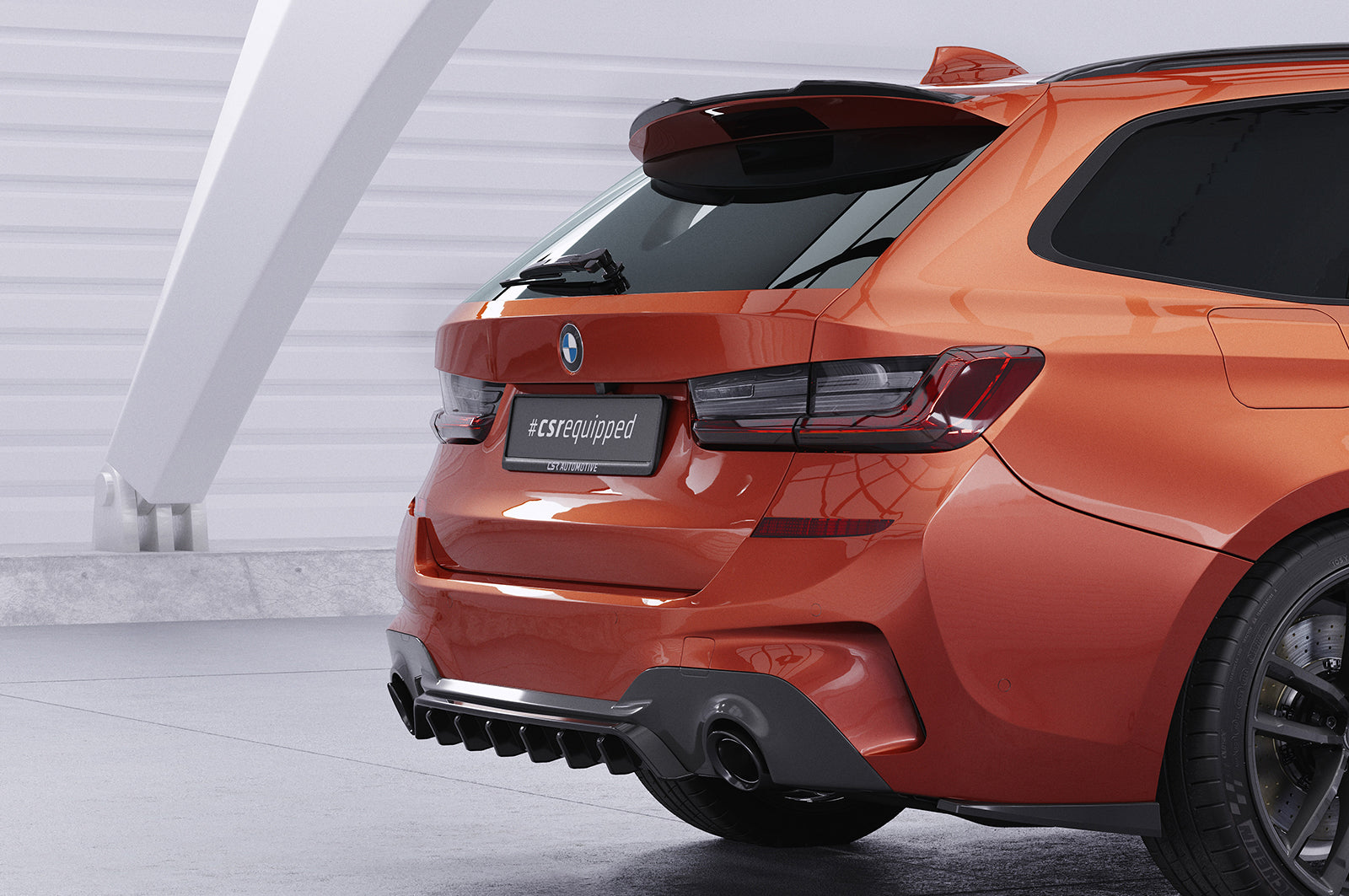 Diffusor | Heckansatz mit ABE für BMW 3er G20/G21 M-Paket HA482