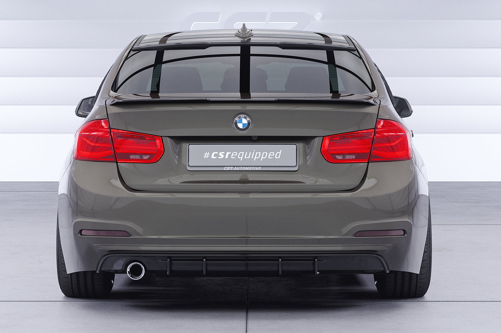 Diffusor | Heckansatz mit ABE für BMW 3er F30 Limousine HA485
