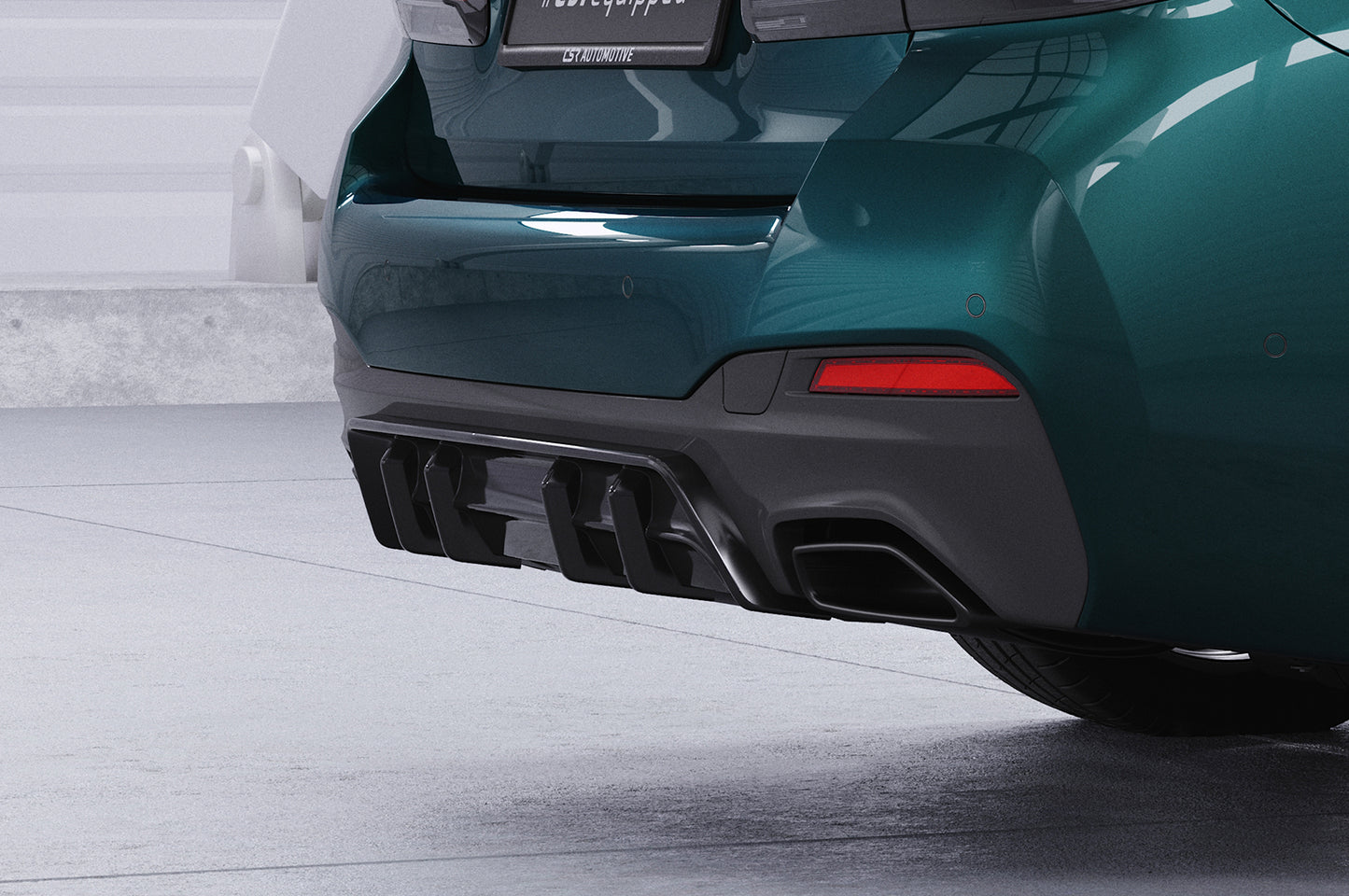 Diffusor | Heckansatz mit ABE für BMW 5er G30 / G31 M-Paket HA486