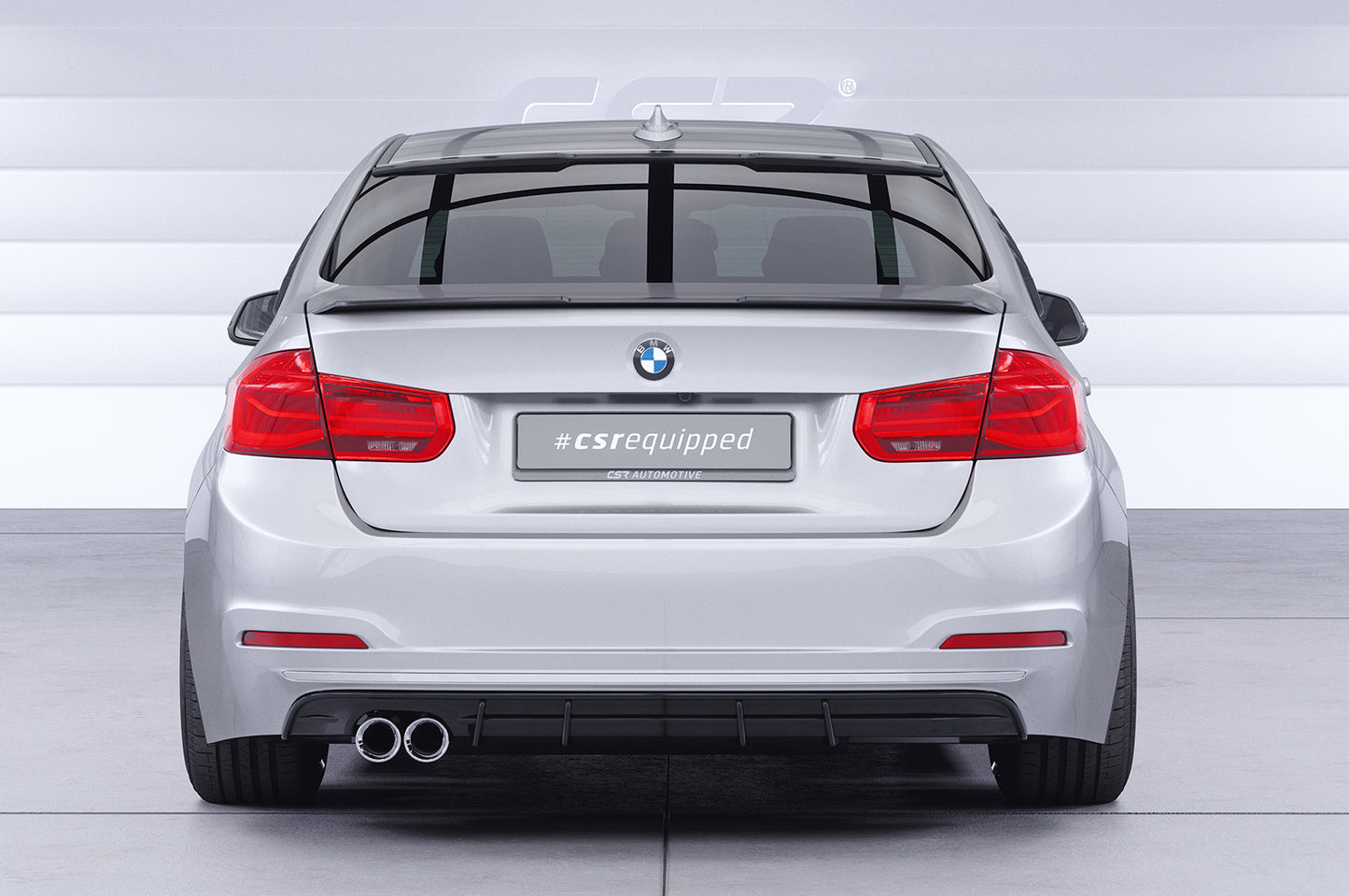 Diffusor | Heckansatz mit ABE für BMW 3er F30 Limousine HA491