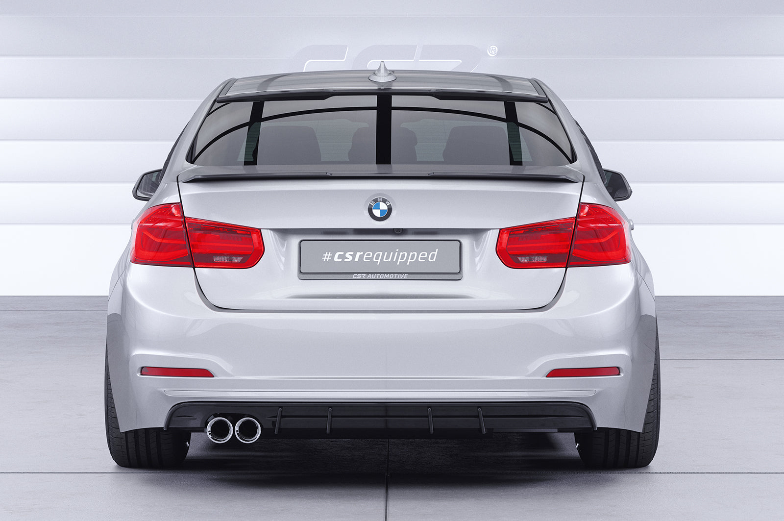 Diffusor | Heckansatz mit ABE für BMW 3er F30 Limousine HA491