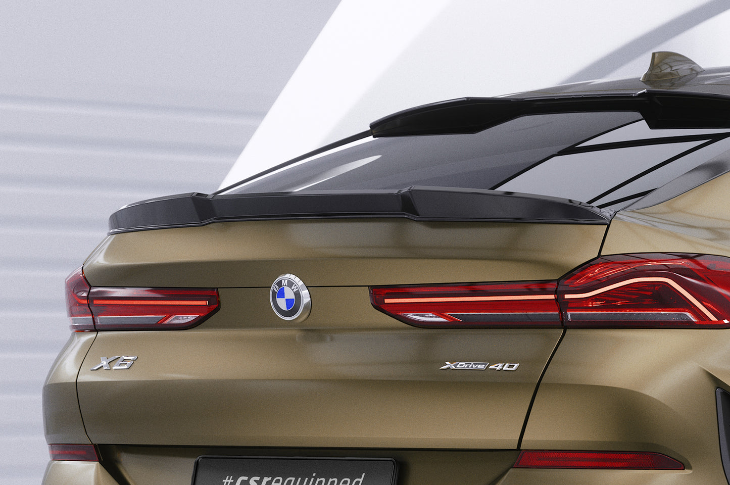 Heckspoiler | Heckflügel mit ABE für BMW X6 (G06) HF012