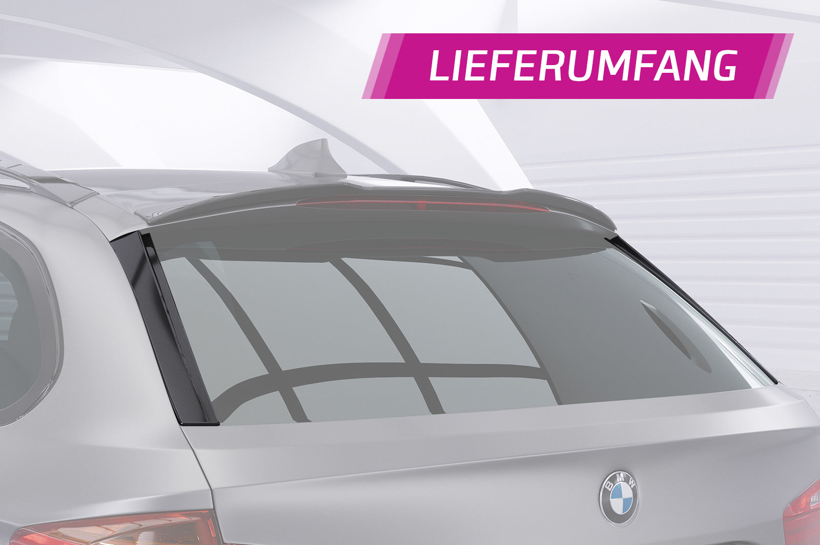 Heckspoiler | Heckflügel mit ABE für BMW 5er F11 Touring HF098