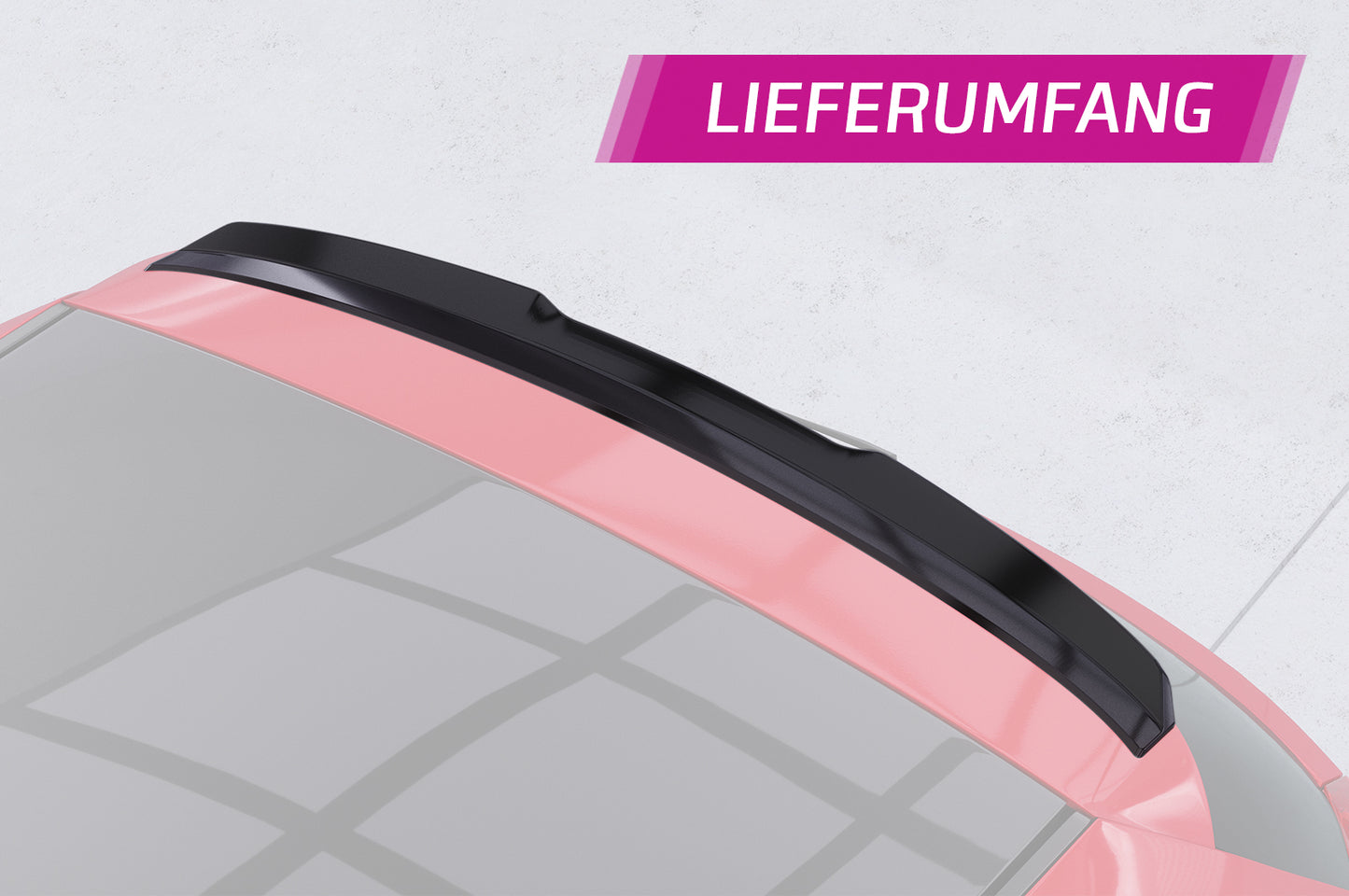 Heckspoiler | Heckflügel mit ABE für BMW 1er E81 / E87 HF128