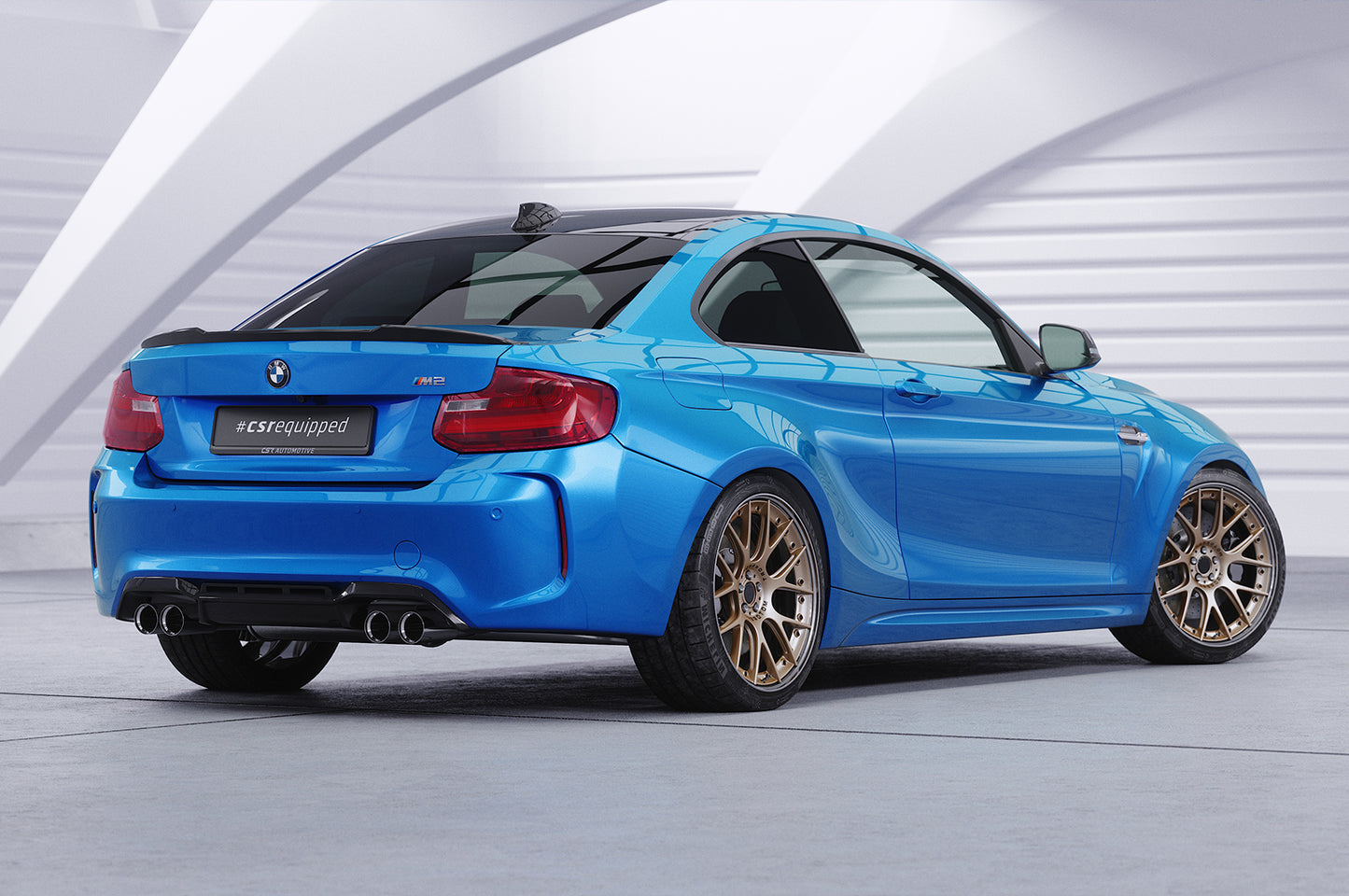 Heckspoiler | Heckflügel mit ABE für BMW 2er F22 / M2 F87 Coupe HF141