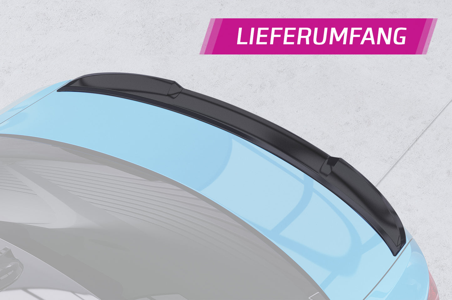 Heckspoiler | Heckflügel mit ABE für BMW 2er F22 / M2 F87 Coupe HF141