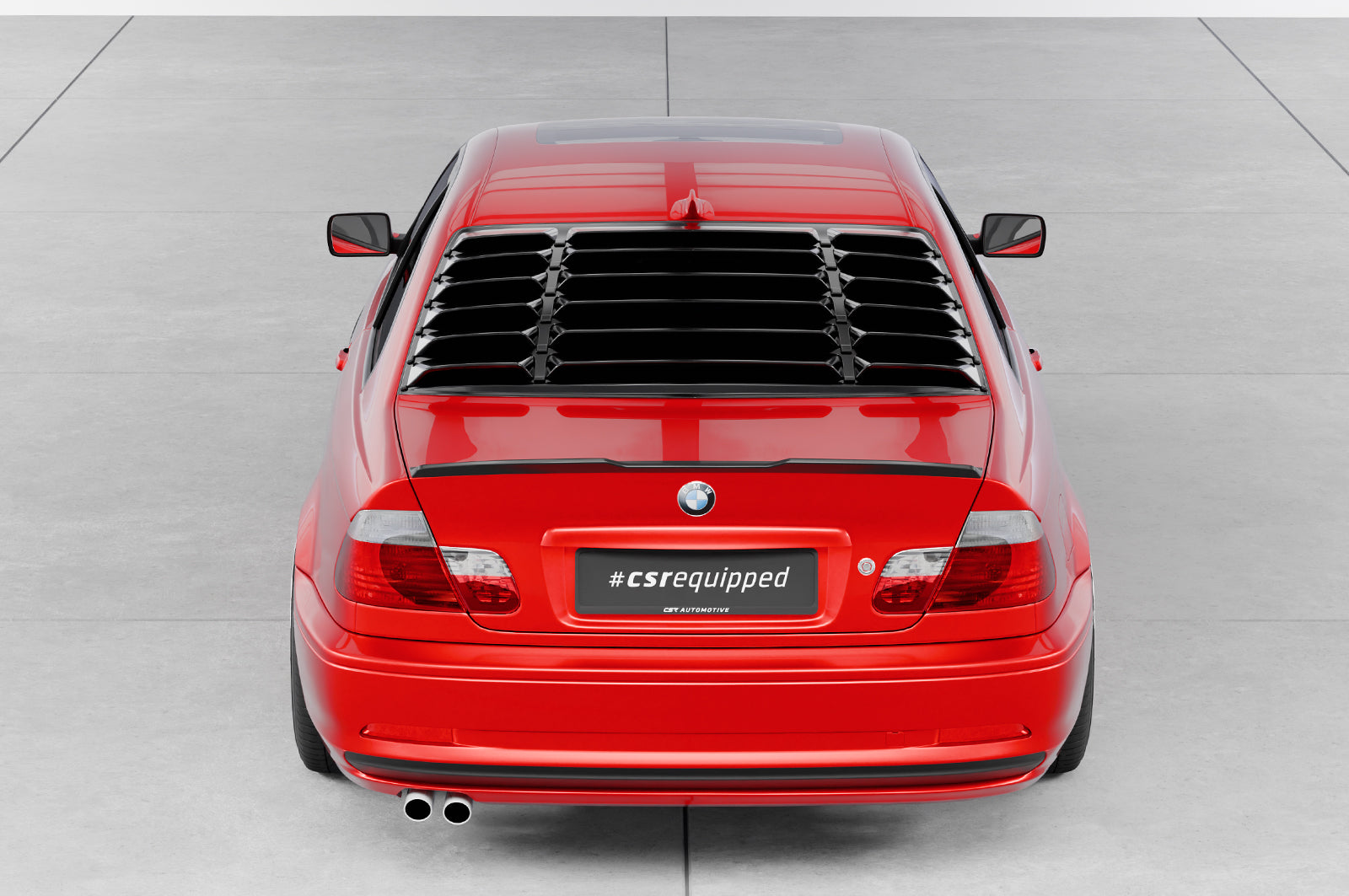 Heckspoiler | Heckflügel mit ABE für BMW 3er E46 Coupe / Cabrio HF162
