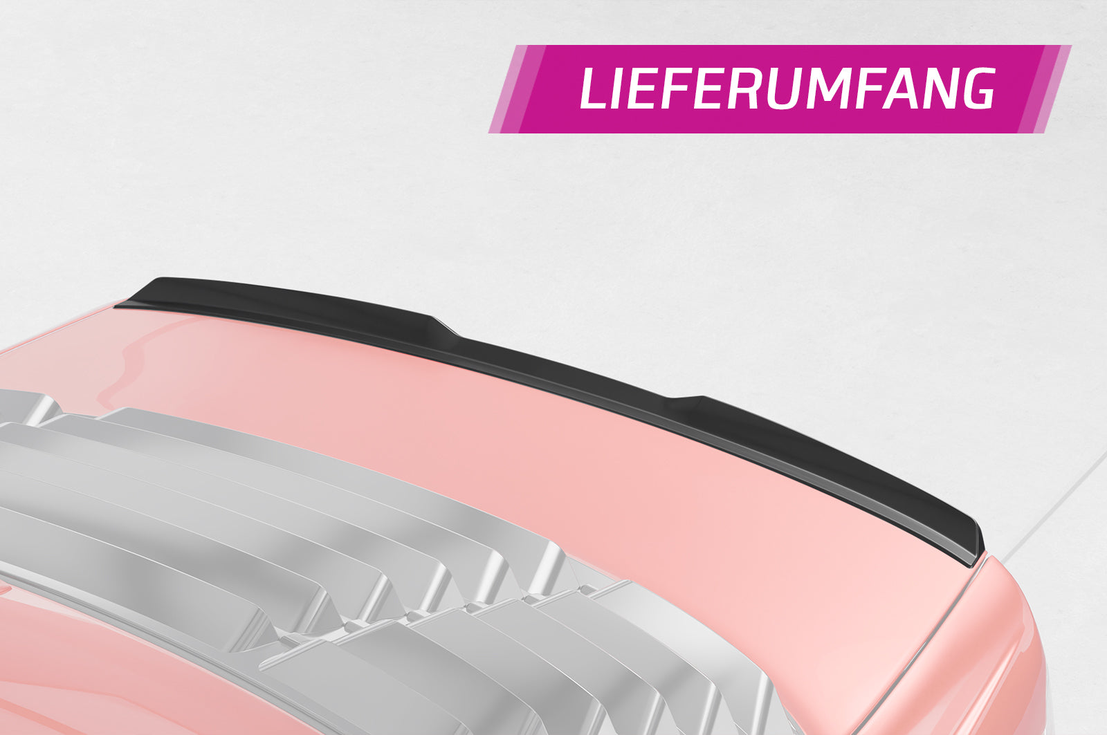 Heckspoiler | Heckflügel mit ABE für BMW 3er E46 Coupe / Cabrio HF162