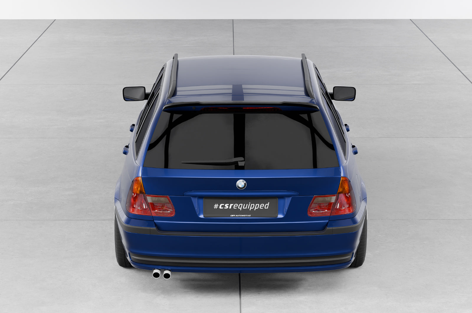Heckspoiler | Heckflügel mit ABE für BMW 3er E46 HF163