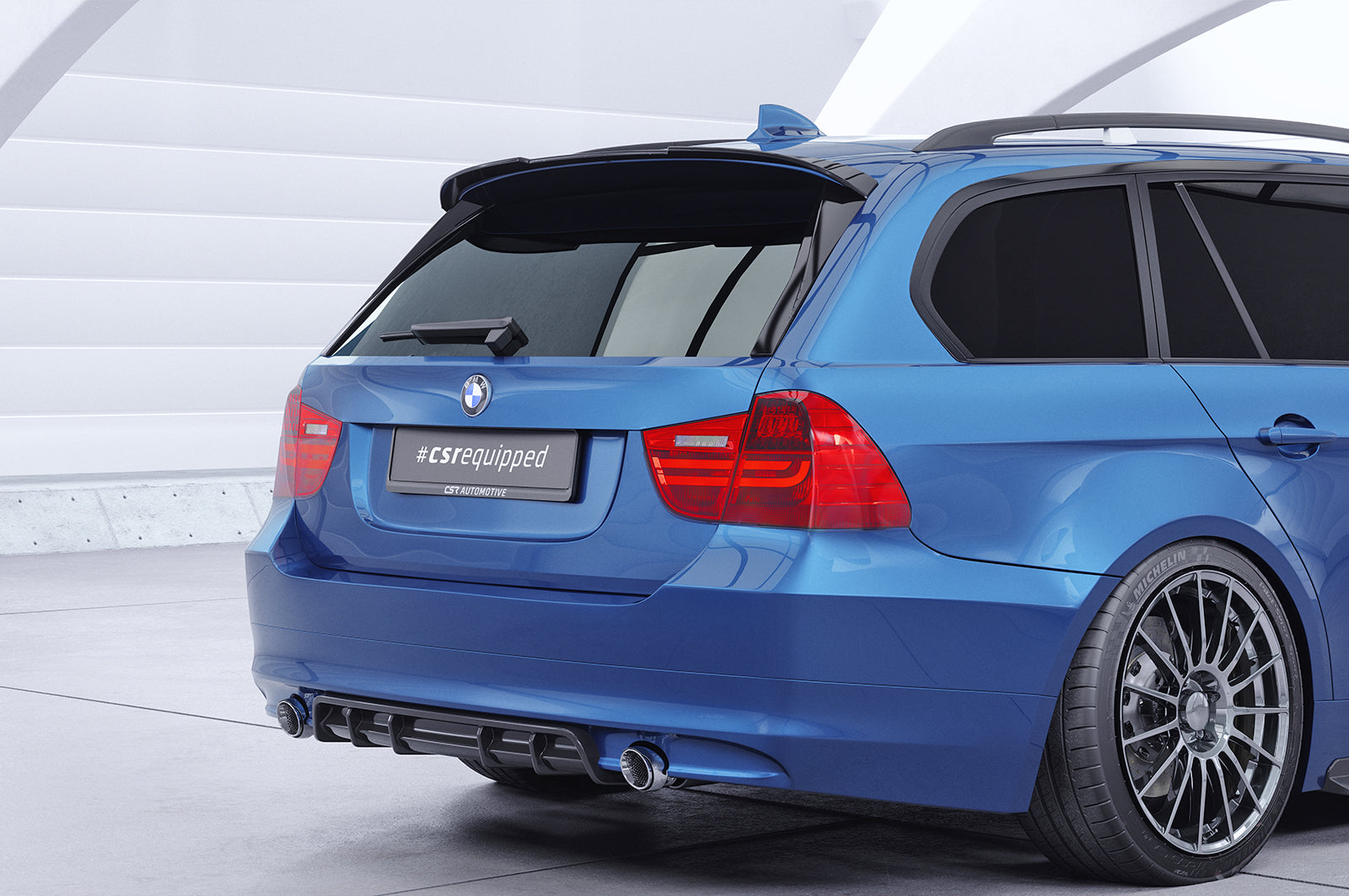 Heckspoiler | Heckflügel mit ABE für BMW 3er E91 Touring HF216