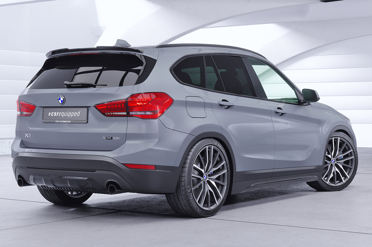 Heckspoiler | Heckflügel mit ABE für BMW X1 F48 HF260