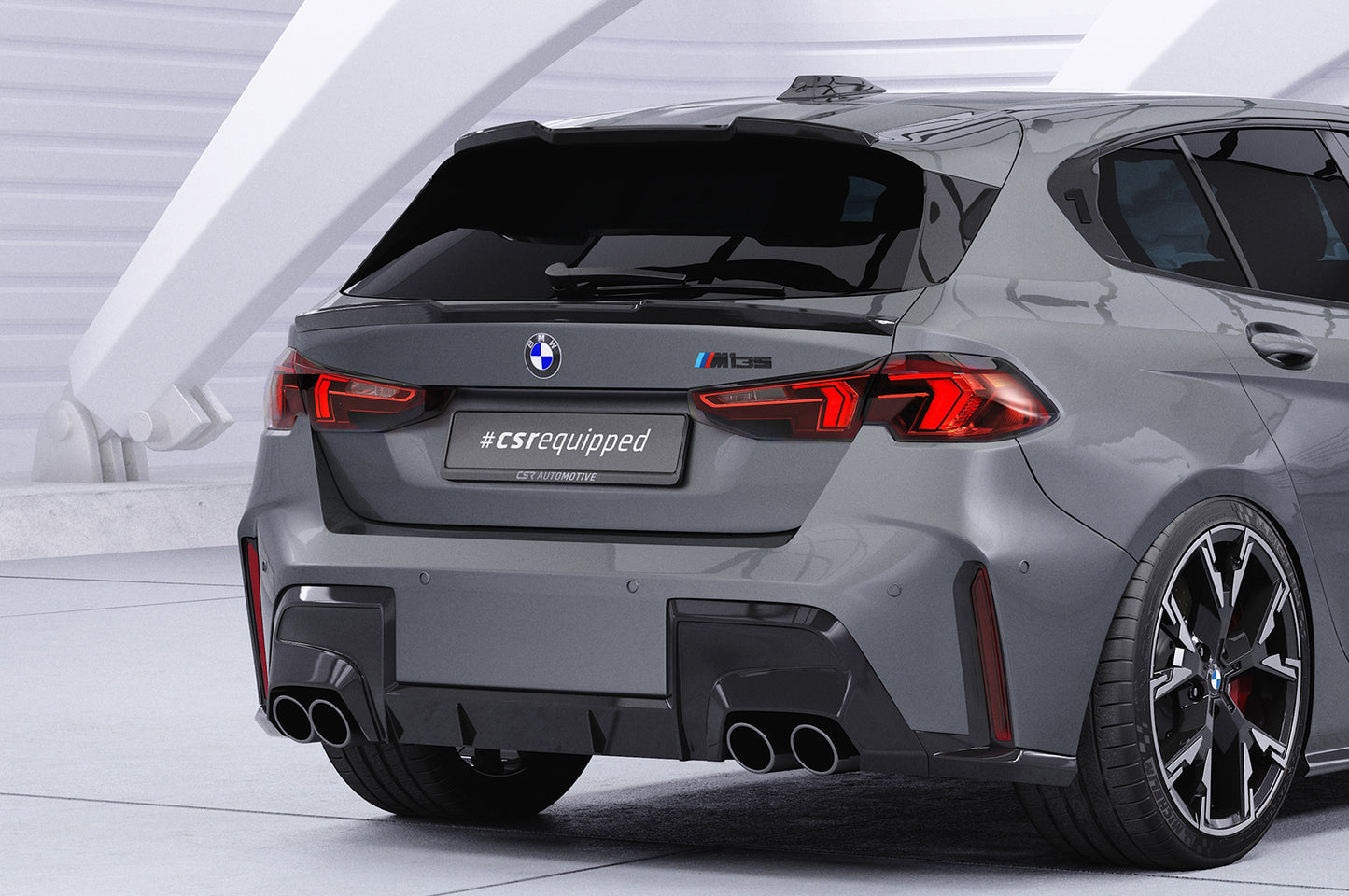 Heckspoiler | Heckflügel mit ABE für BMW 1er F70 HF273