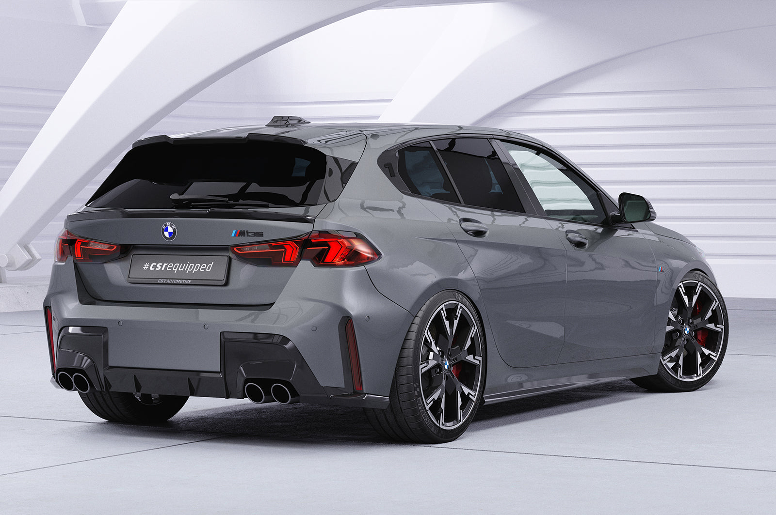 Heckspoiler | Heckflügel mit ABE für BMW 1er F70 HF273