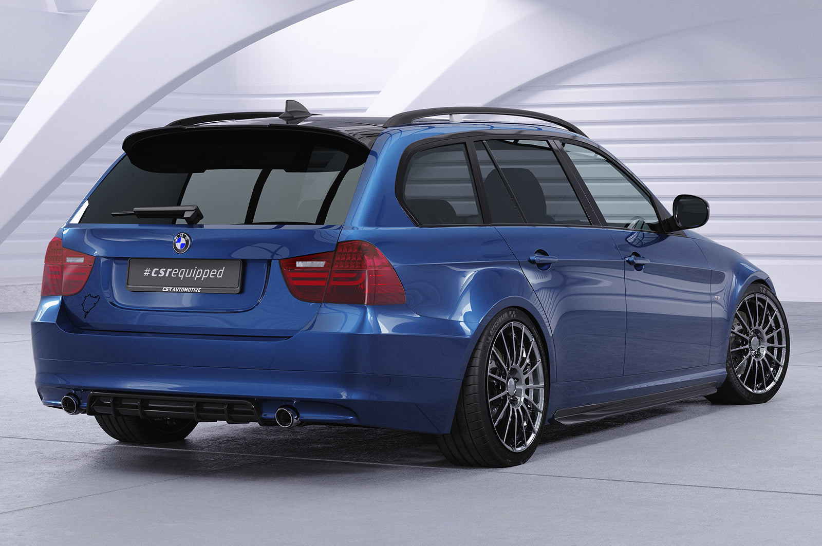 Heckspoiler | Heckflügel mit ABE für BMW 3er E91 HF667
