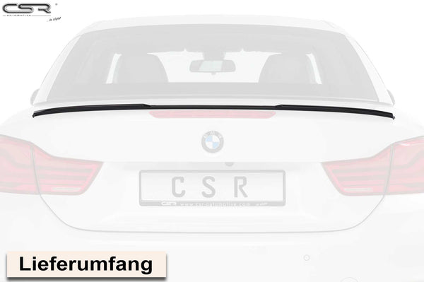 Heckspoiler | Heckflügel mit ABE für BMW 4er F33 / M4 F83 Cabrio HF673