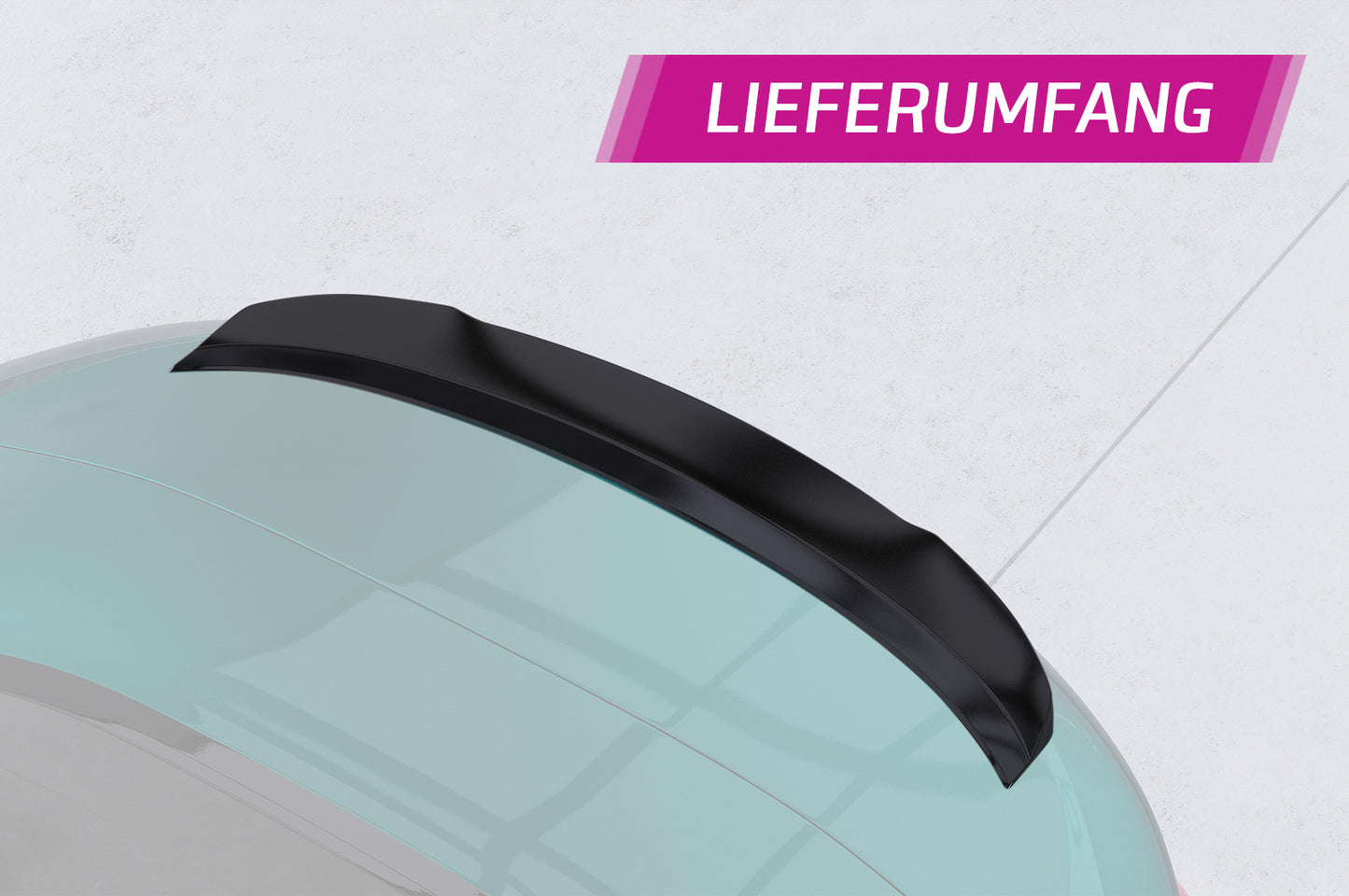 Heckspoiler | Heckflügel mit ABE für BMW 8er / M8 G14 / F91 Cabrio HF767-S