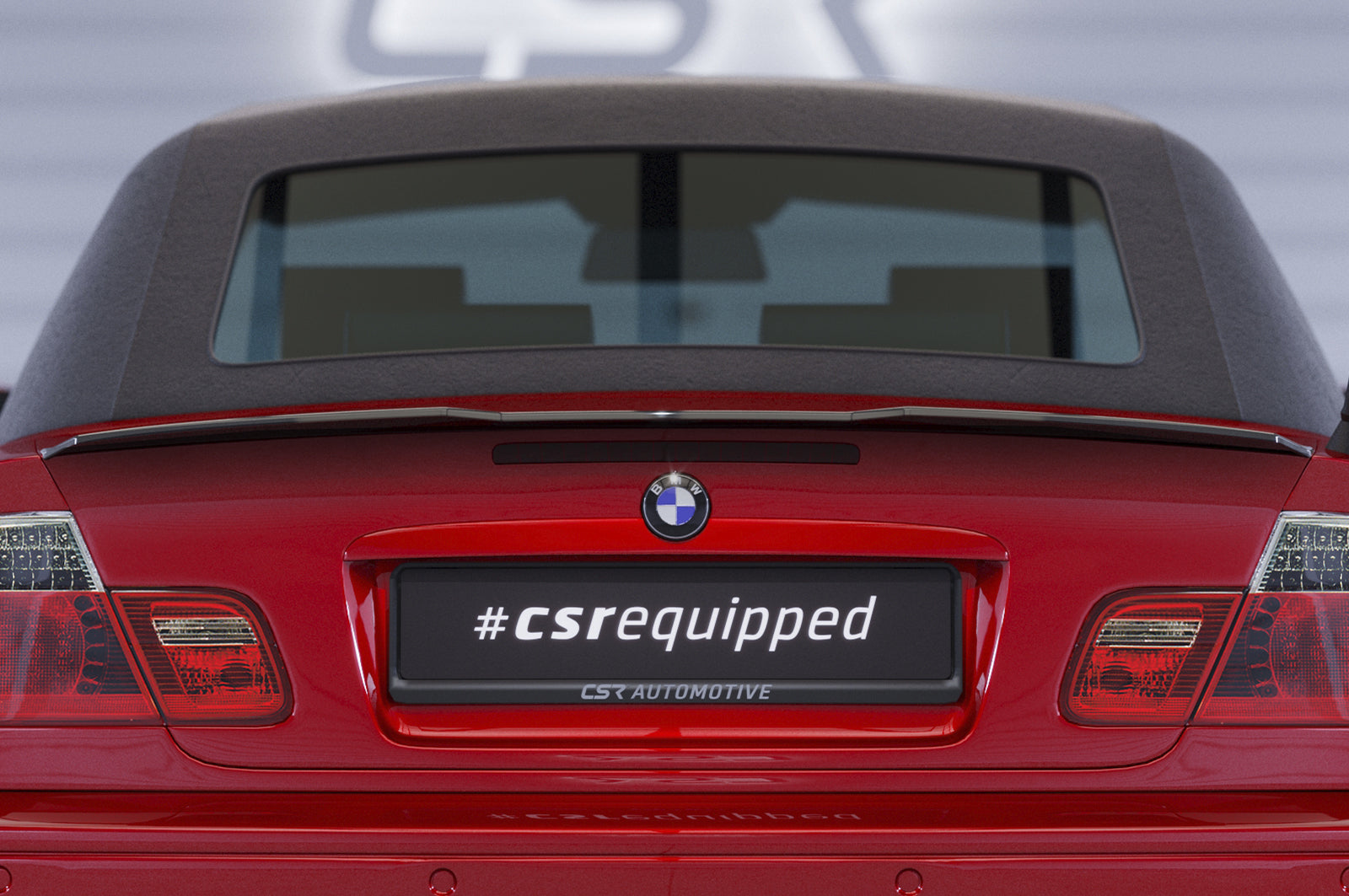 Heckspoiler | Heckflügel mit ABE für BMW 3er E46 Coupe / Cabrio HF796