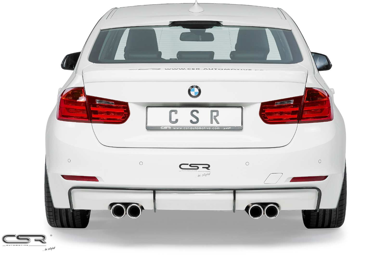 Heckscheibenblende für BMW 3er F30 M3 F80 Limousine HSB065
