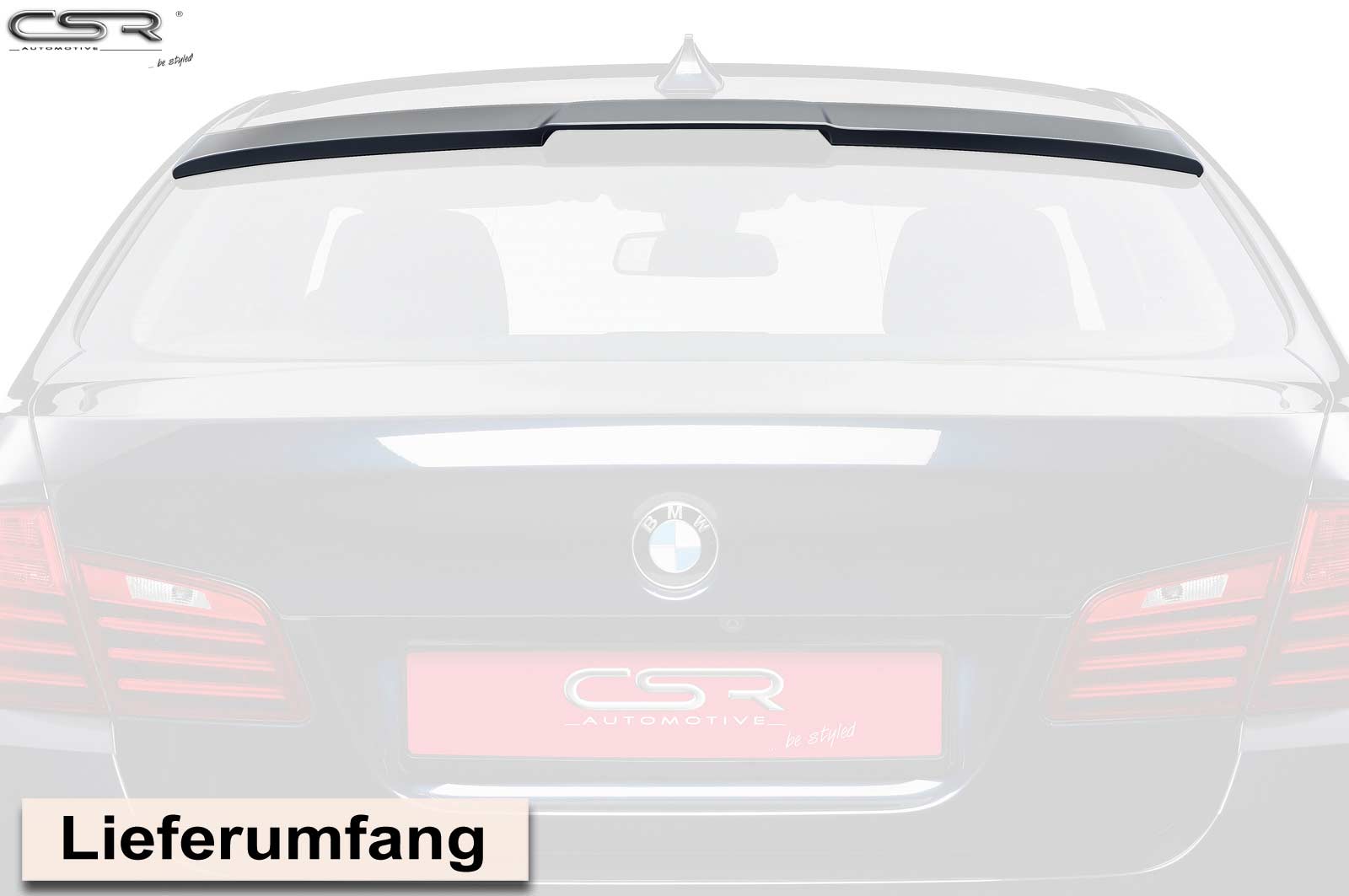 Heckscheibenblende für BMW 5er F10 Limousine HSB068