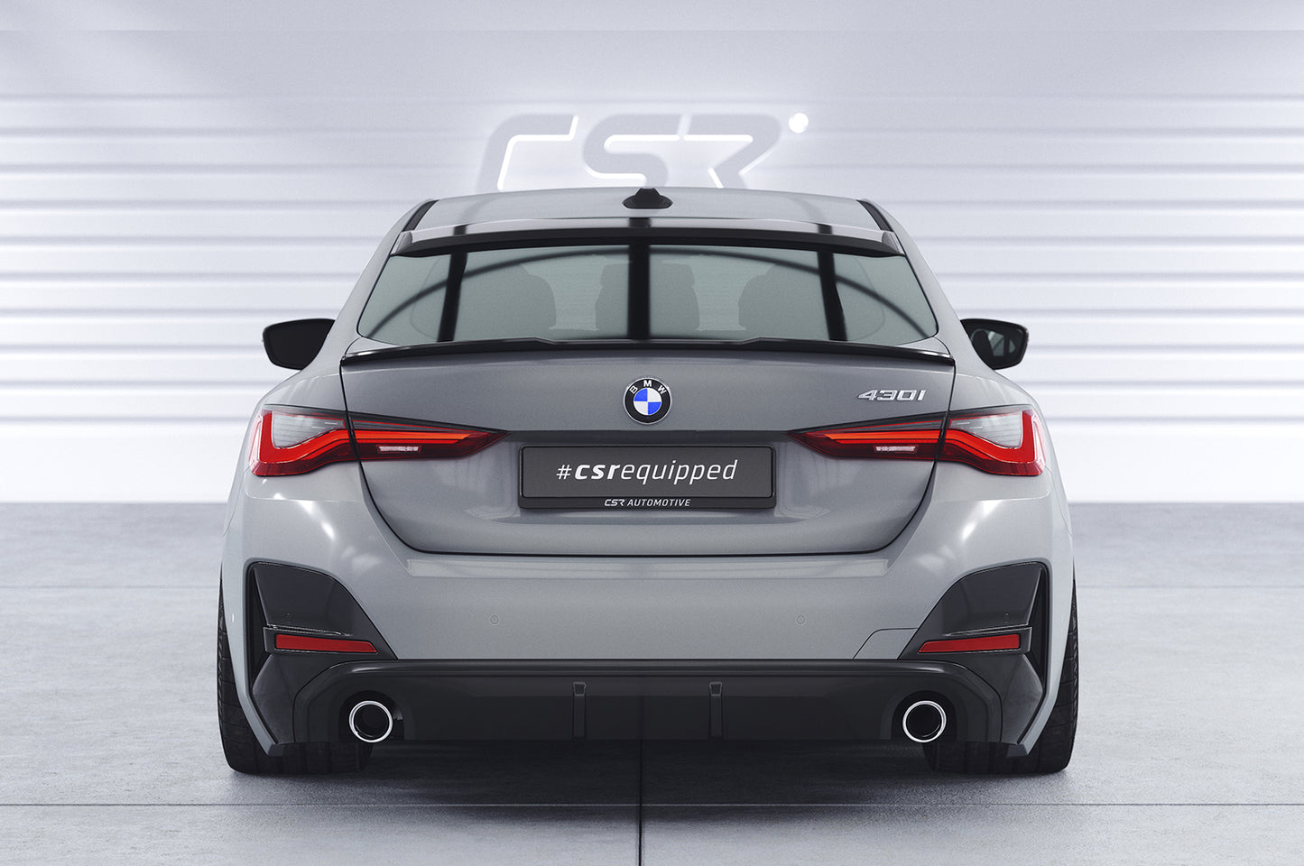 Heckscheibenblende mit ABE für BMW 4er / i4 (G26) Gran Coupe HSB088