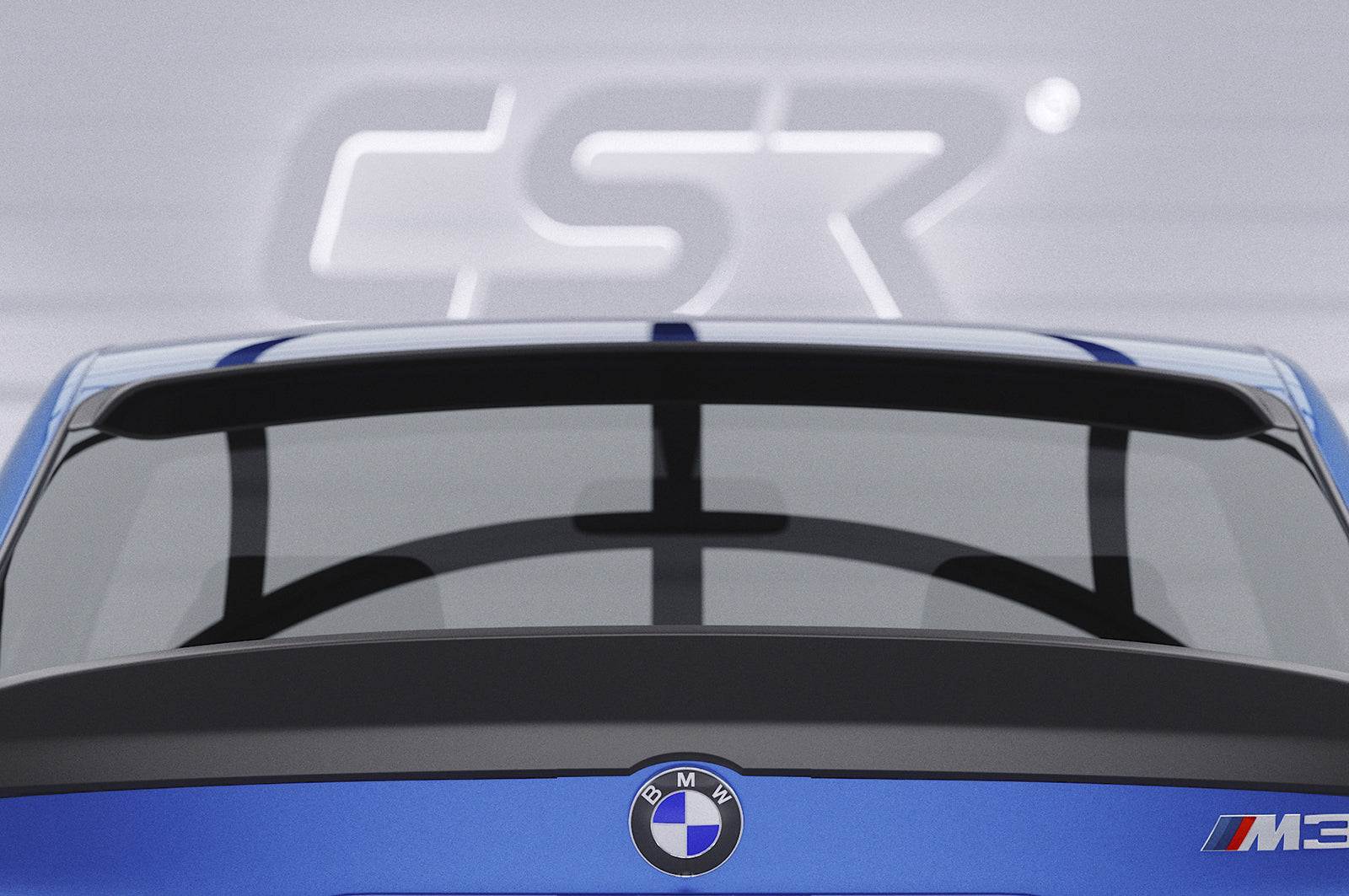 Heckscheibenblende mit ABE für BMW 3er E36 Coupe HSB091