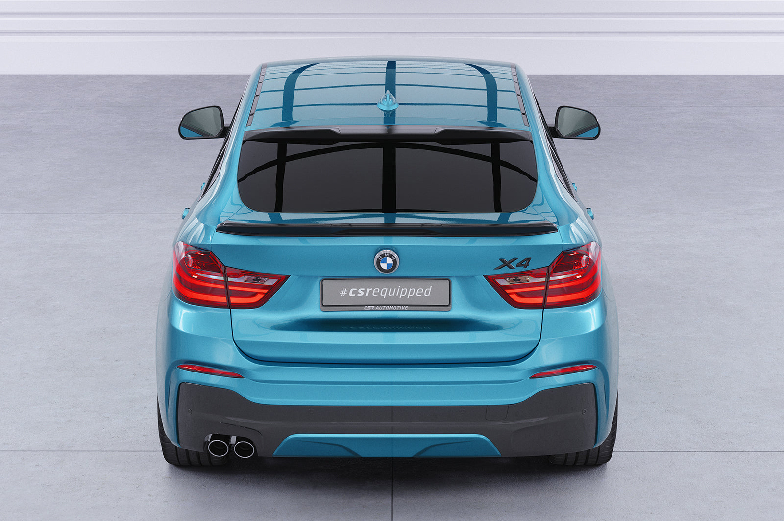 Heckscheibenblende mit ABE für BMW X4 F26 HSB092
