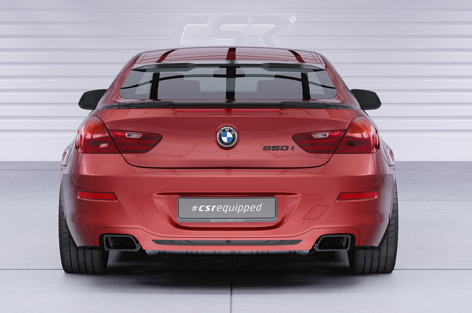 Heckscheibenblende mit ABE für BMW 6er F13 Coupe HSB105