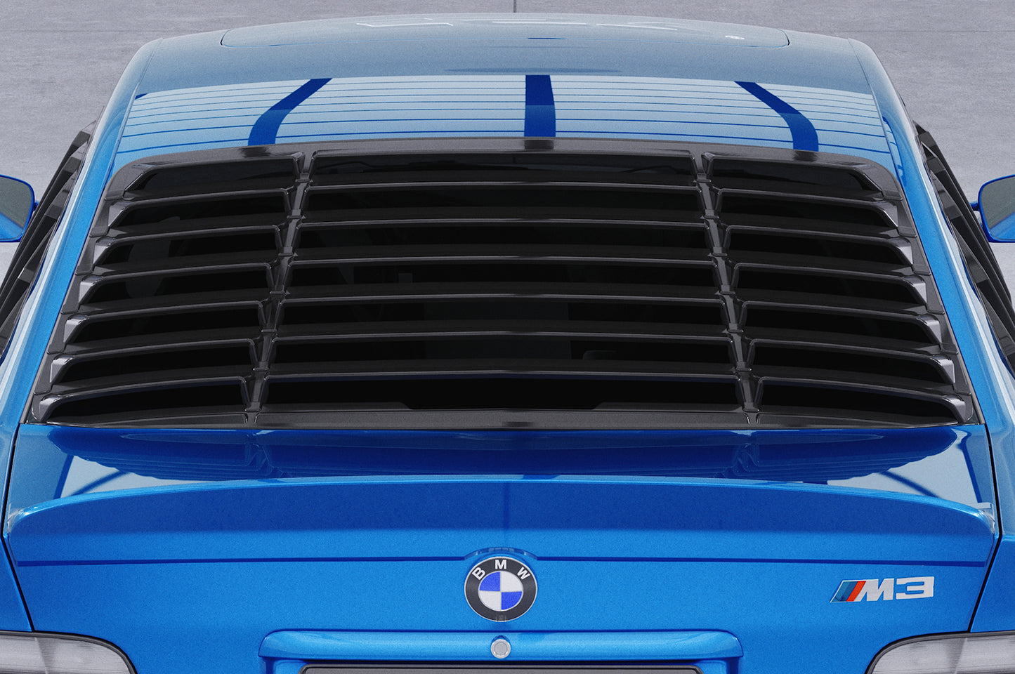 Heckscheibenblende mit ABE für BMW 3er E36 Coupe HSB111