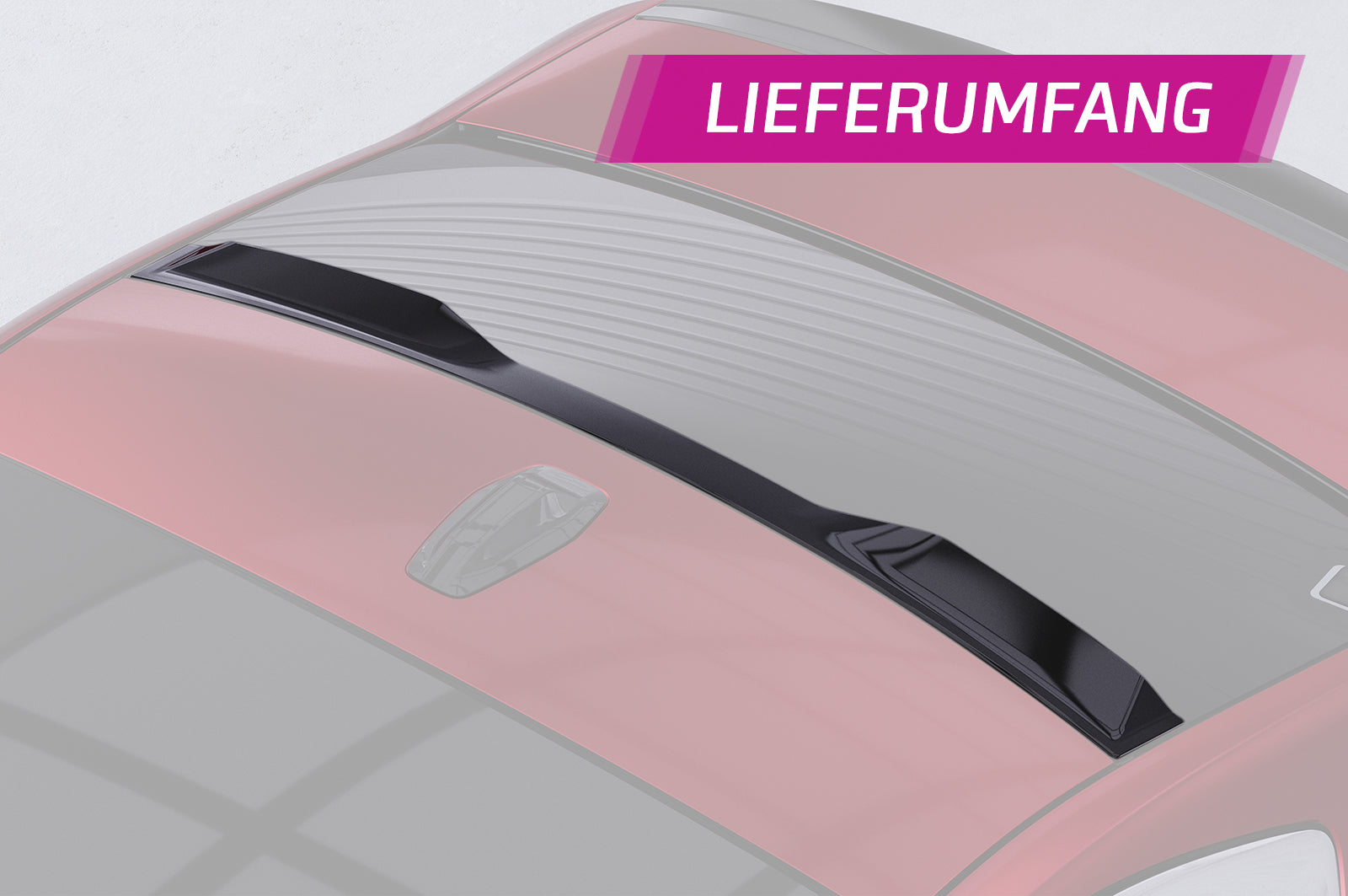 Heckscheibenblende mit ABE für BMW 7er / i7 G70 Limousine HSB121