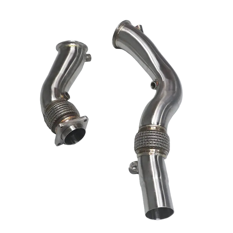 Edelstahl Downpipes mit und ohne Thermoisolierung passend für den S55 Motor